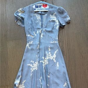 Realisationpar women blue dress - size xxs